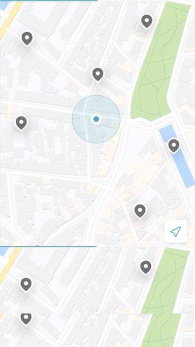 Keep track of your current Mobile Locator location